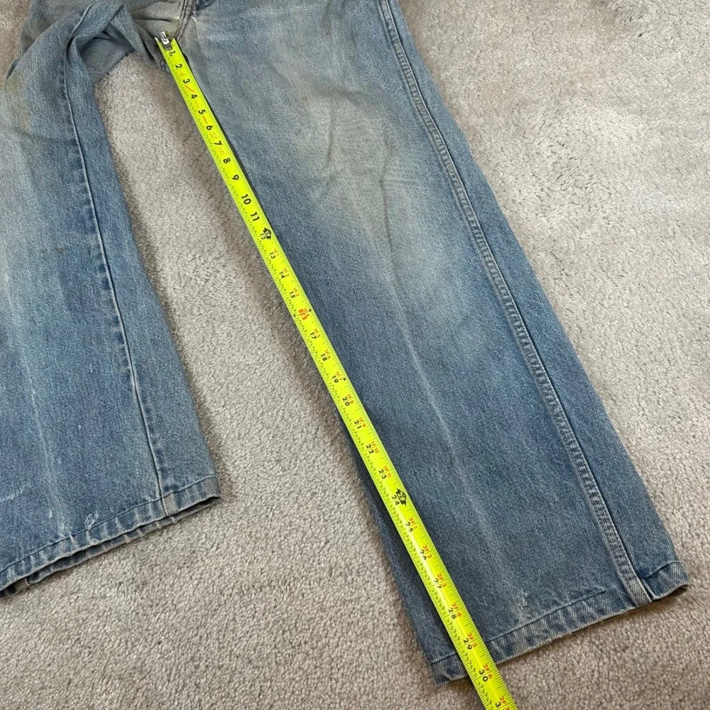 Vintage 90s Calvin Klein Straight Leg Jeans Mens 30x30 Light Wash Blue Denim USA